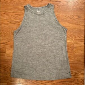 Nike Heather Gray Athletic Tank